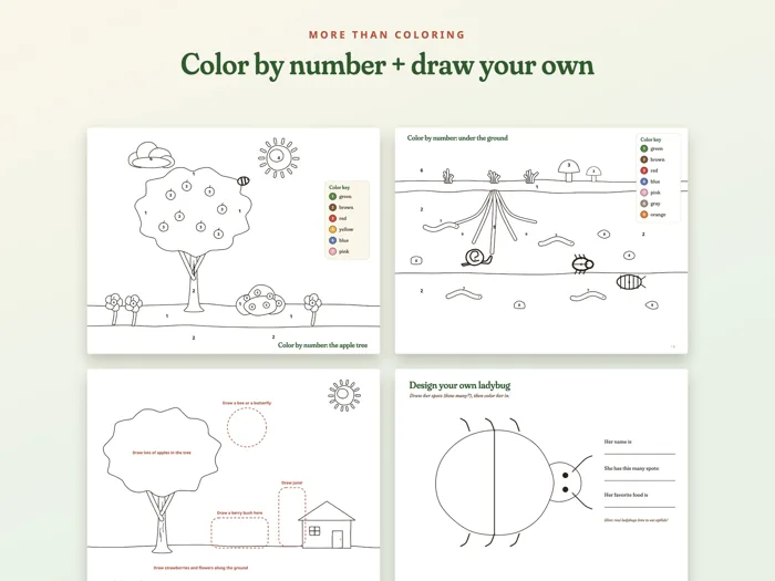 Color the Food Forest, preview 4