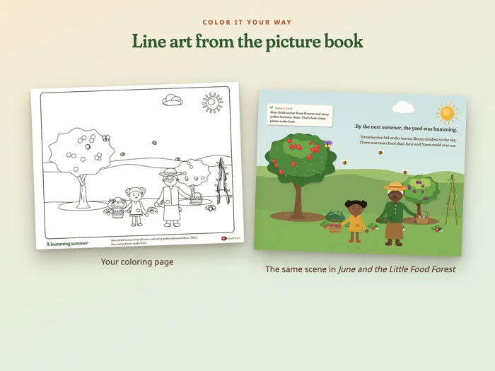 Color the Food Forest, preview 3