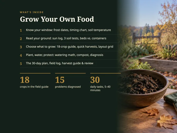 Grow Your Own Food: The 30-Day Field Plan, preview 5