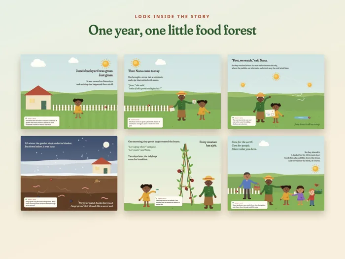 June and the Little Food Forest, preview 2