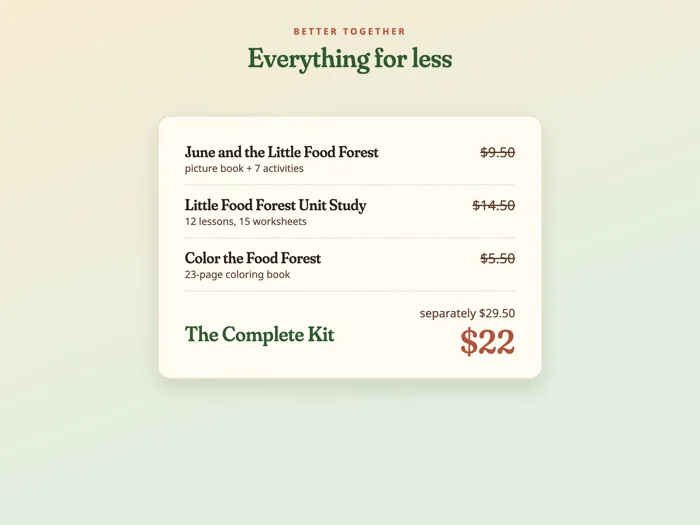 The Little Food Forest Kit, preview 6