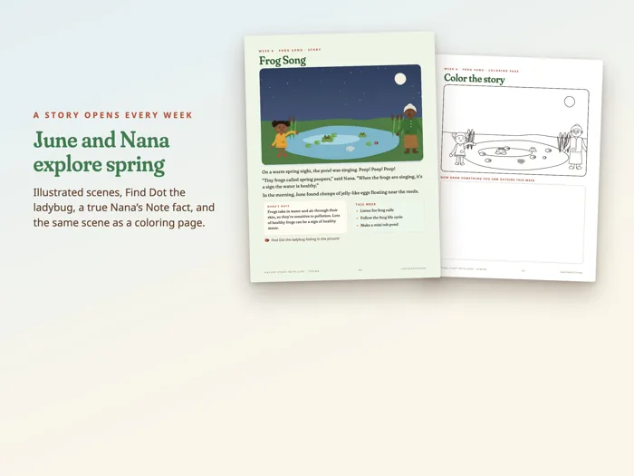 Nature Study with June: Spring, preview 3