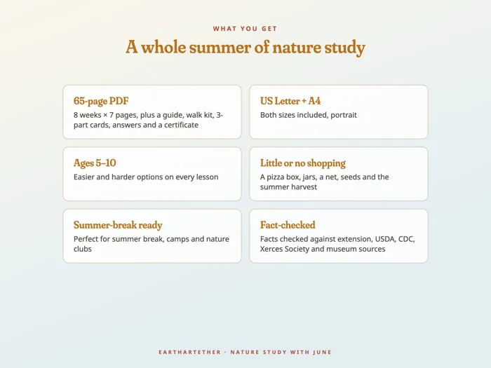 Nature Study with June: Summer, preview 7