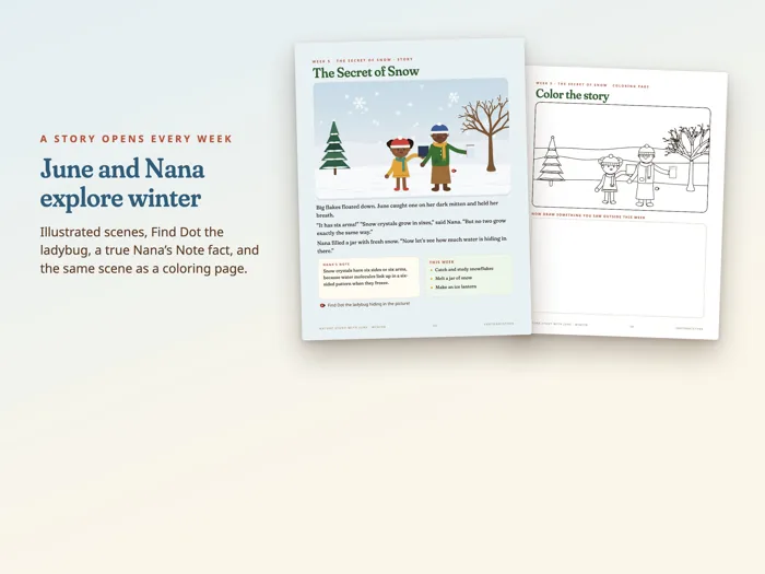 Nature Study with June: Winter, preview 3
