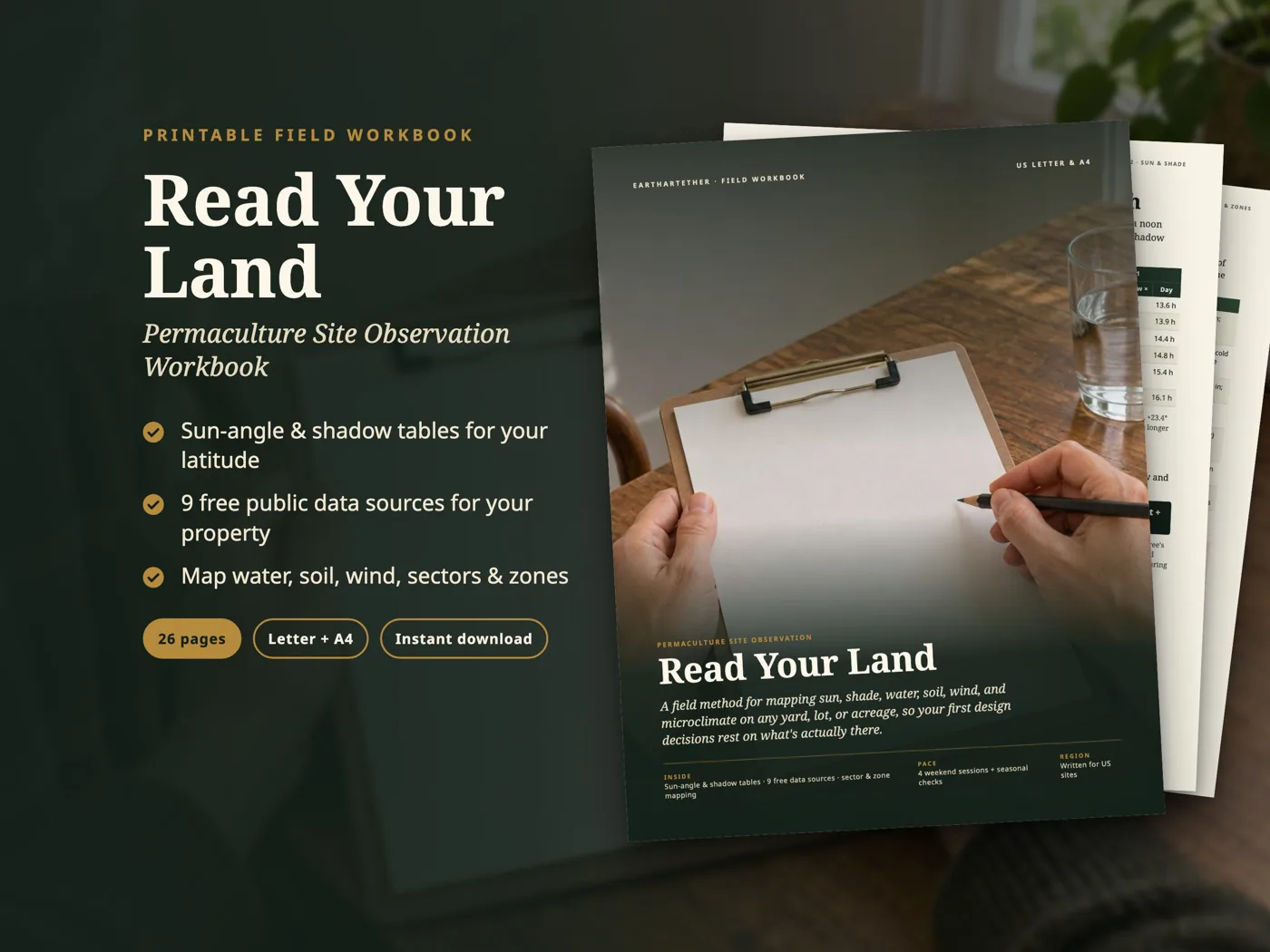 Read Your Land: cover and pages